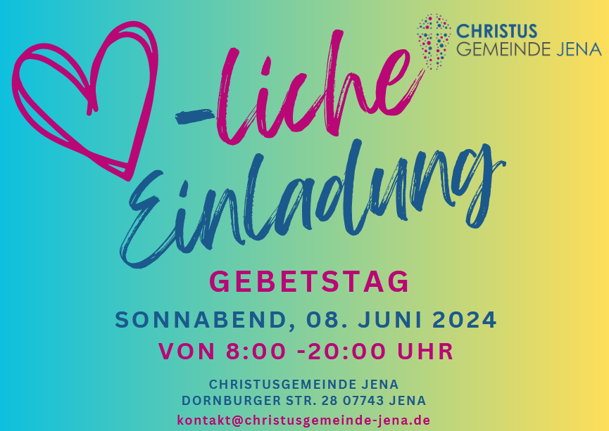 Gebetstag Christusgemeinde p.1